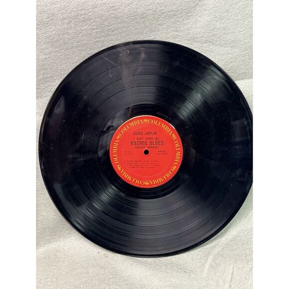 VINTAGE VILYL LP JANIS JOPLIN KOZMIC BLUES COLUMBIA PC‎ 9913 STEREO - Picture 4 of 7